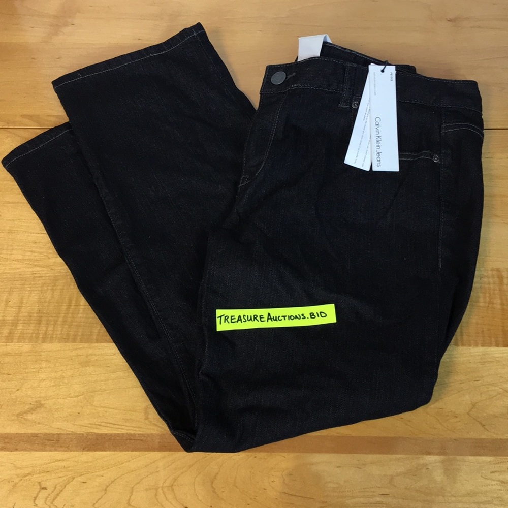 Calvin Klein Jeans 14Px27 Skinny Black NEW $49MSRP